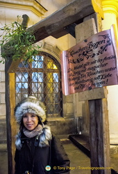 Me, at the Dresden Medieval Christmas Market